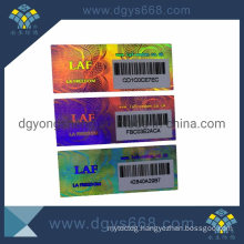 Custom Barcode Serial Number Laser Label